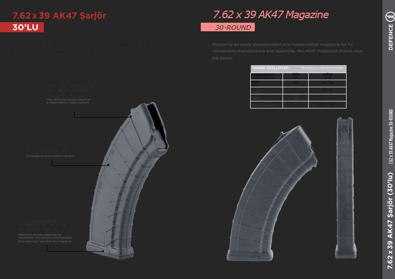 7.62 x 39 AK47 ŞARJÖR2